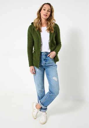 Joe Browns Hooded Sweater Jacket in Moss at Nordstrom, Size Medium