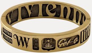 Vivienne Westwood Man. Lancelot Bangle Antique-gold Antique-gold Men