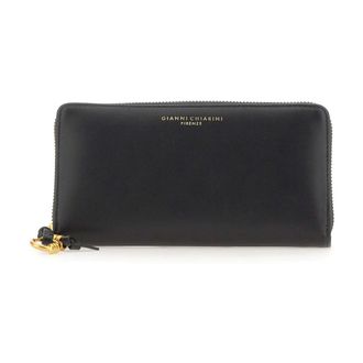 Gianni Chiarini Wallets & Cardholders, female, Black, Size: ONE SIZE Zip Around Wallet
