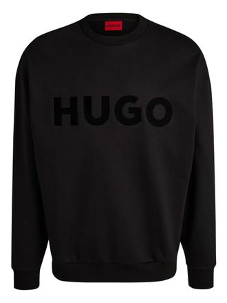 HUGO BOSS cotton sweatshirt - men - Cotton - S - Black