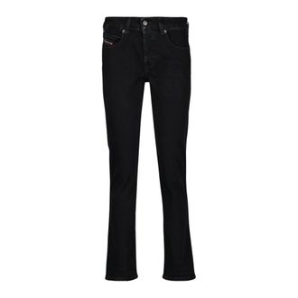 Diesel Straight Fit Jeans, female, Black, W29 L32, Slim Fit Jeans 1992 Collection
