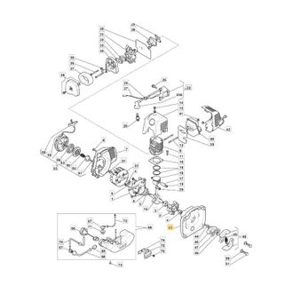 STIGA Sports Brida De Montaje De La Cuchilla Original Stiga Cortadora De Setos Htm 60 - Shm 170 123208416/0