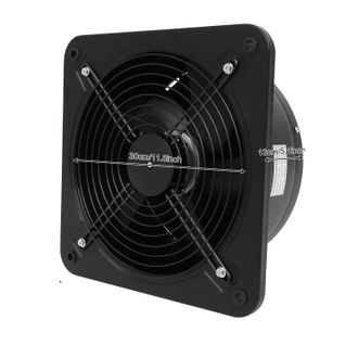 OEM Ventilador Extractor De Aire De Alto Rendimiento, Para Montaje En Pared/techo, Color Negro