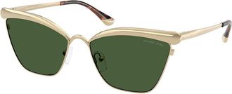 Michael Kors MK1174 SCOTTSDALE 101471 Womens Sunglasses Gold Size 56