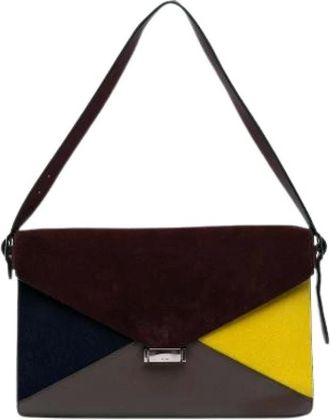Celine Pre-owned Shoulder Bags, female, Multicolor, Size: ONE SIZE Pre-owned Leather celine-bags