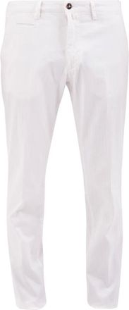 BRIGLIA 1949 Heren, Broeken, Wit, Maat: W35