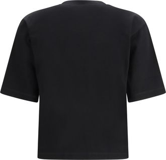 Off-white Womens Made On Earth, Designed A Plane T-Shirt Black-White Cotton T-Shirts And Polos