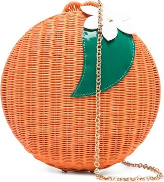 Serpui Flower Embellished Clutch Bag