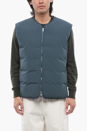 Jil Sander Waterproof Sleeveless Puffer with Front Zip Jil Sander