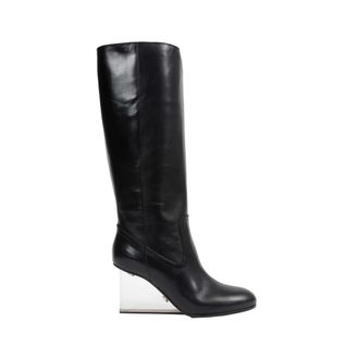Maison Margiela Plexi Wedge High Boots