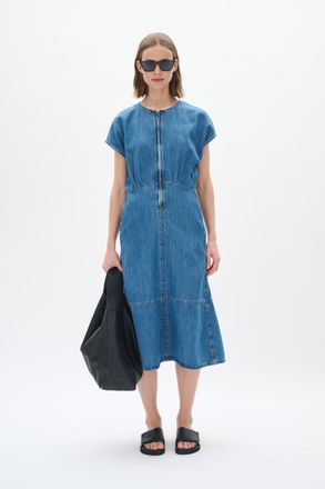 Inwear Denim Jurk Regular fit blue