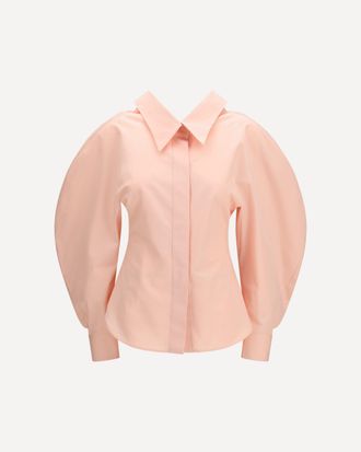 Givenchy Cut-out cotton poplin Shirt Female 36