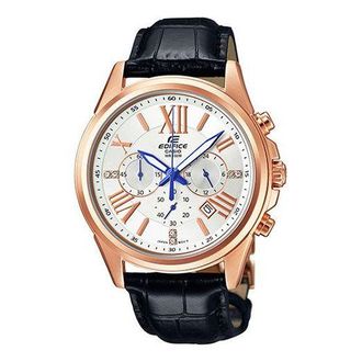 Casio Male EDIFICE Japan / South Korea Fashion Waterproof Mens Gold Analog EFR-548L-7BVUPR