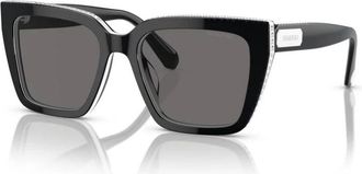 Swarovski Dames, Accessoires, Zwart, Maat: 54 MM