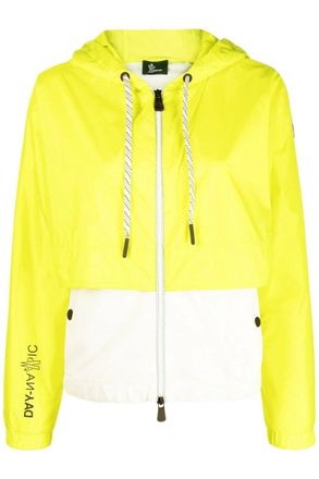 Moncler WOMENS ZIP UP CARDIGAN Size: M, colour: GREEN