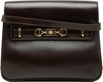 Gucci Pre-owned Gucci Leather Horsebit Crossbody Ladies 8G0S0OCAO90NRZS7