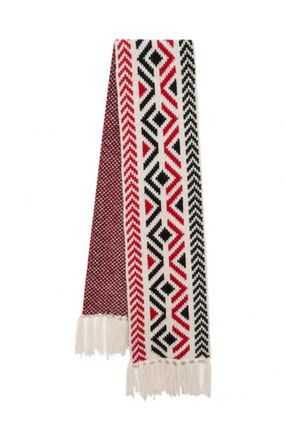 Sanctuary Send It Scarf In White Chalk