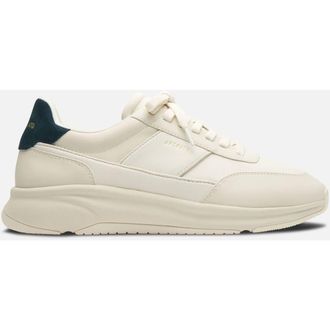 Axel Arigato Genesis Neo Leather Runner in Off White/blue at Nordstrom, Size 10.5