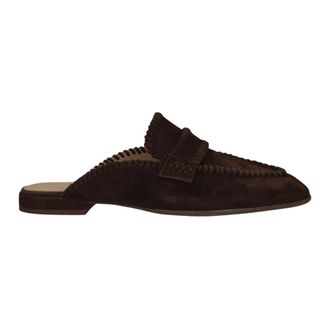 Stefano Lauran Schoenen, Dames, Bruin, 40 EU, Linnen, Dk 2690 Mules