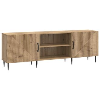 vidaXL Mueble De Tv Roble Artesanal 150 X 31 X 50 Cm Vidaxl