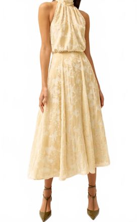 Marie Oliver Monroe Midi Skirt In Peony