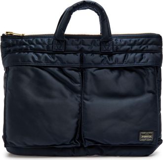 Porter Tanker Helmet Short Nylon Tote - Navy - One Size