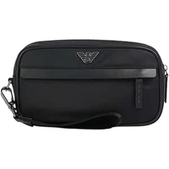 Emporio Armani Beauty Case - Heren - Tassen - Zwart - Maat: ONE Size Polyamide