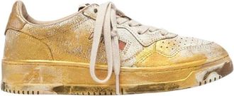 Autry Medalist Super Vintage - Dames - Schoenen - Beige - Maat: 41 EU Katoen
