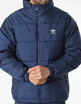 adidas Mens Adidas Originals Padded Puffer Jacket - Navy - Size: 38/Regular