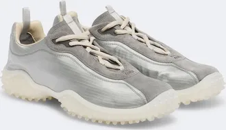 Miu Miu Bubble suede-trimmed sneakers