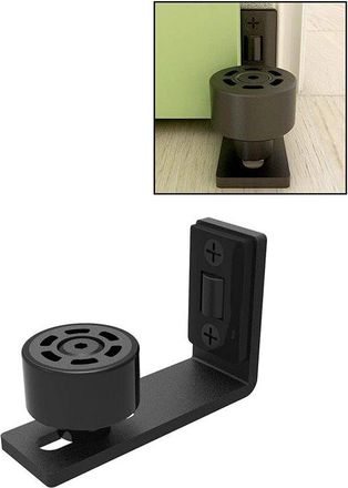 OEM Sistema Puerta Corredera, Gu&iacute;a Gu&iacute;a Suelo Ajustable, Herrajes Corredera, Gu&iacute;a Ajustable, Puertas Correderas Corredera, Granero, Acero Negro