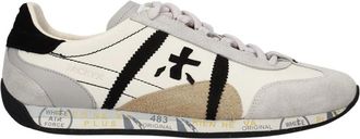 Premiata Jackyx 25 8222 - Heren - Sneakers - Beige - 45 EU - Leer - Schoenen