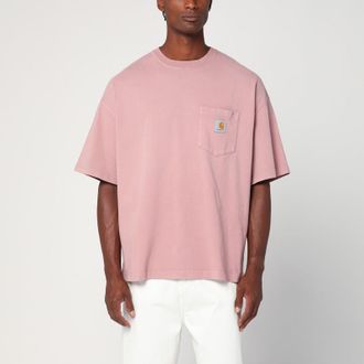 Carhartt Work in Progress S/S Hudson Pocket T-Shirt in Daphne colour