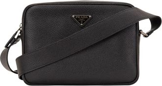 Prada Schoudertas - Dames - Tassen - Zwart - Maat: ONE Size Leer
