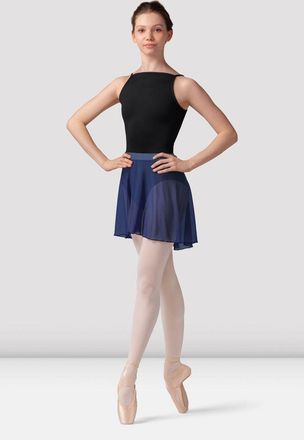 Bloch Ladies Mirella Zephyr Mesh Skirt, Magenta