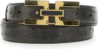 Elisabetta Franchi Riemen - unisex - Riemen - Bruin - 2XL - Accessoires