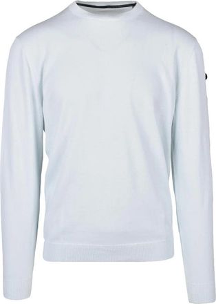Roberto Ricci Design Crew Neck Sweater Cotton - Aquamarine