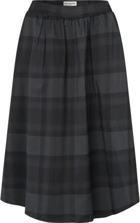 Lollys Laundry Falda midi Ella LL - Skirts - Mujer - Gris - M