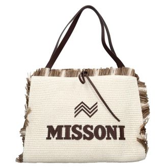 Missoni Dames, Tassen, Wit, Maat: ONE Size Leer