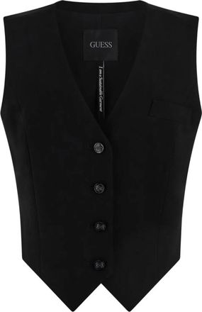 Guess Jassen, Dames, Zwart, XS, Polyester, SL Theoline Perfect Vest
