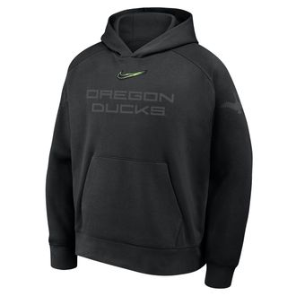 Nike Oregon Origin of Speed Air Nike Mens College Pullover Hoodie in Black | 06AB0LSMUON-G05