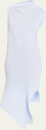Issey Miyake Subdued Asymmetric Dress
