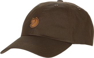 Fj&auml;llr&auml;ven Helags Cap Caps Dark Olive : SM/MD, Cotton/Polyester