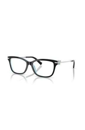 Tiffany & Co. 53mm Rectangle optical glasses in Black at Nordstrom