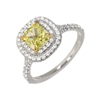 Tiffany & Co. Yellow Gold (18K) Platinum 950 Band Ring (Pre-Owned)