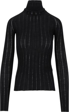 Durazzi Milano Jersey de cuello alto - Knitwear - Mujer - Negro - S