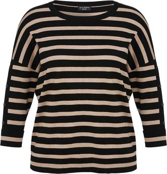 Via Appia Due Dames, Truien, Zwart, Maat: 2XL