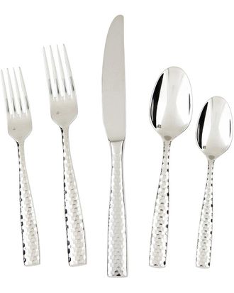 Fortessa Lucca Faceted 20Pc Flatware Set
