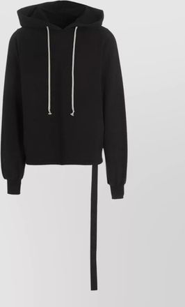 Rick Owens cotton oversized hooded jacket