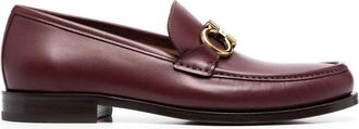 Ferragamo Mens Purple Loafers, US Size 8
